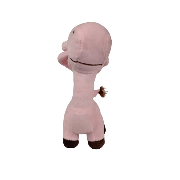 Dan Dee Collectors Choice Giraffe Plush Pink Heart Brown Stuffed Animal Toy 9" - Picture 2 of 8